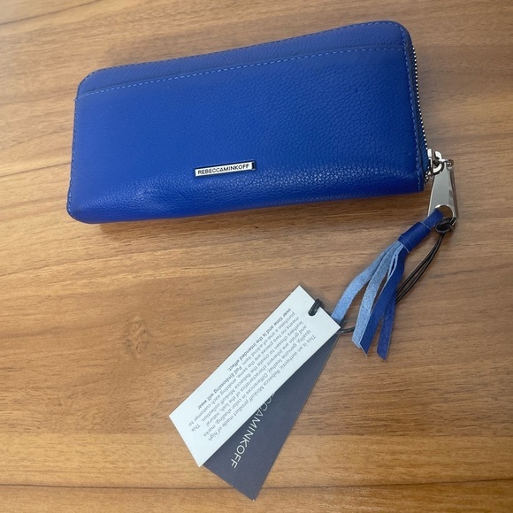 Rebecca Minkoff cobalt blue long wallet - Picture 2 of 10